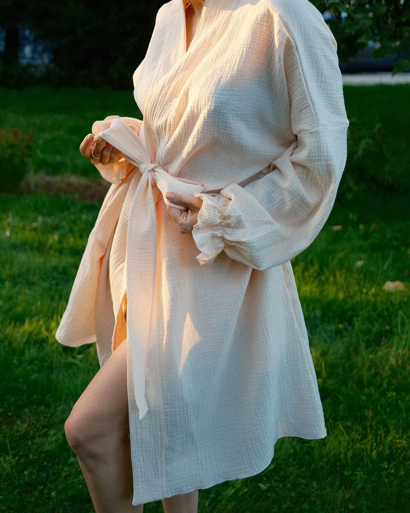 Peach Robe